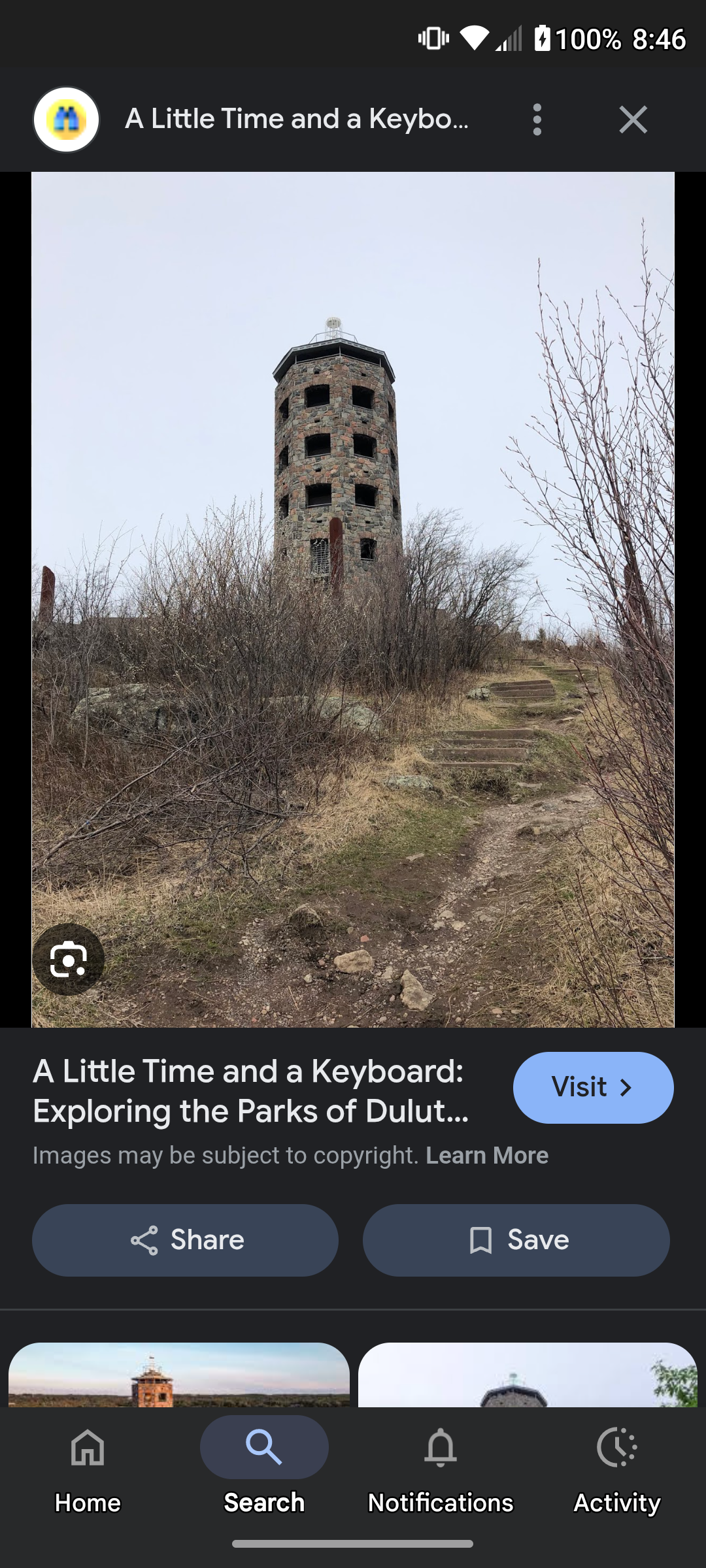 Enger  Tower in Duluth